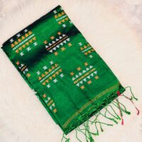 Pure Modal Tissue Silk Saree -Green