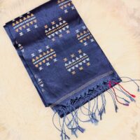 Pure Modal Tissue Silk Saree -Royal Blue